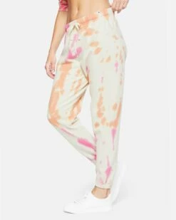 Allover Tie Dye Fleece Jogger -HURLEY Sales 3hcu2201 tie dye 3