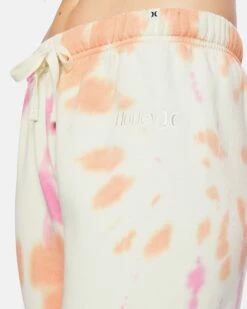 Allover Tie Dye Fleece Jogger -HURLEY Sales 3hcu2201 tie dye 5