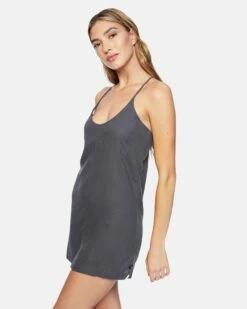Bronte Beach Dress -HURLEY Sales 3hcu8209 thunder grey 3