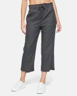 Bronte Beach Crop Pant 10 Bronte Beach Crop Pant -HURLEY Sales 3hcu8228 grey 3