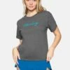 Billie Script Perfect Girlfriend Crew -HURLEY Sales 3hcz8582 thunder grey 1