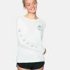 Colima Washed Boyfriend Long Sleeve 1 Colima Washed Boyfriend Long Sleeve -HURLEY Sales 3hcz8832 white 1