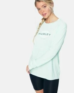 Limited Washed Boyfriend Long Sleeve -HURLEY Sales 3hcz8833 light dew 3