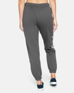 Billie Script Perfect Fleece Jogger 10 Billie Script Perfect Fleece Jogger -HURLEY Sales 3hcz8877 thunder grey 3