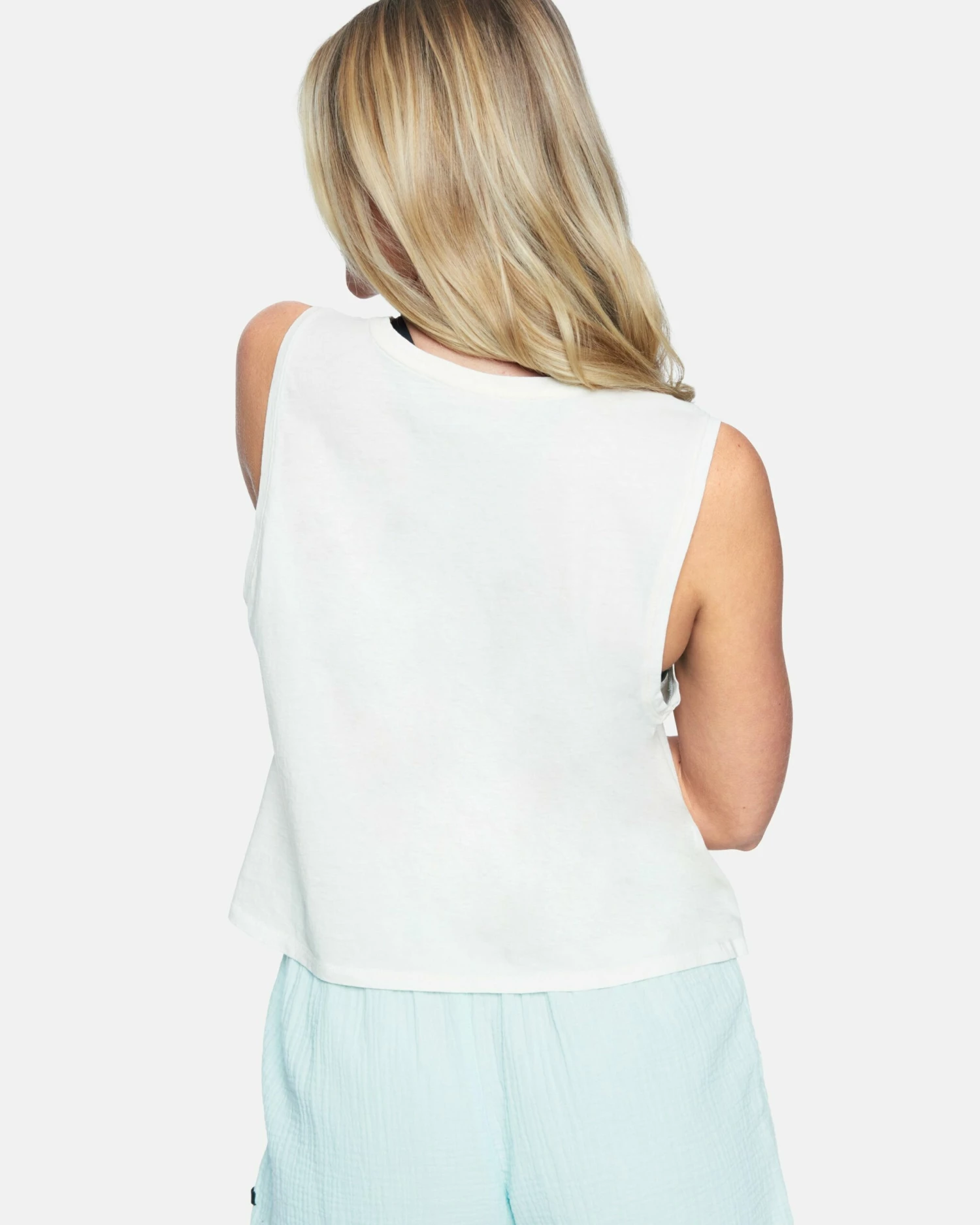 Escondido Washed Biker Tank 4 Escondido Washed Biker Tank - Image 2