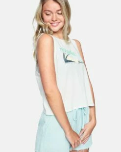 Escondido Washed Biker Tank 10 Escondido Washed Biker Tank -HURLEY Sales 3hda2539 sail 3