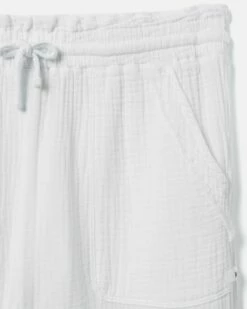 Naturals Tied Up Crop Pant -HURLEY Sales 3hdc2013 white 3
