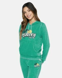 Harper Burnout Perfect Fleece Hoodie -HURLEY Sales 3hj6790805 atgre 3