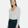 SOPHIE FITTED TEE -HURLEY Sales 3hkl0611 feeder stripe 1