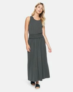 Fitted Waist Tank -HURLEY Sales 3hkt0229 vintage black 4 v2