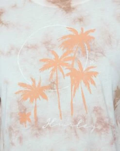 TARYN TIE DYE CROPPED LONG SLEEVE TEE -HURLEY Sales 3hl04700732 iced coffee 4