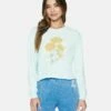 Paige Washed Cropped Boyfriend Long Sleeve Tee 1 Paige Washed Cropped Boyfriend Long Sleeve Tee -HURLEY Sales 3hl04700775 airbl 1