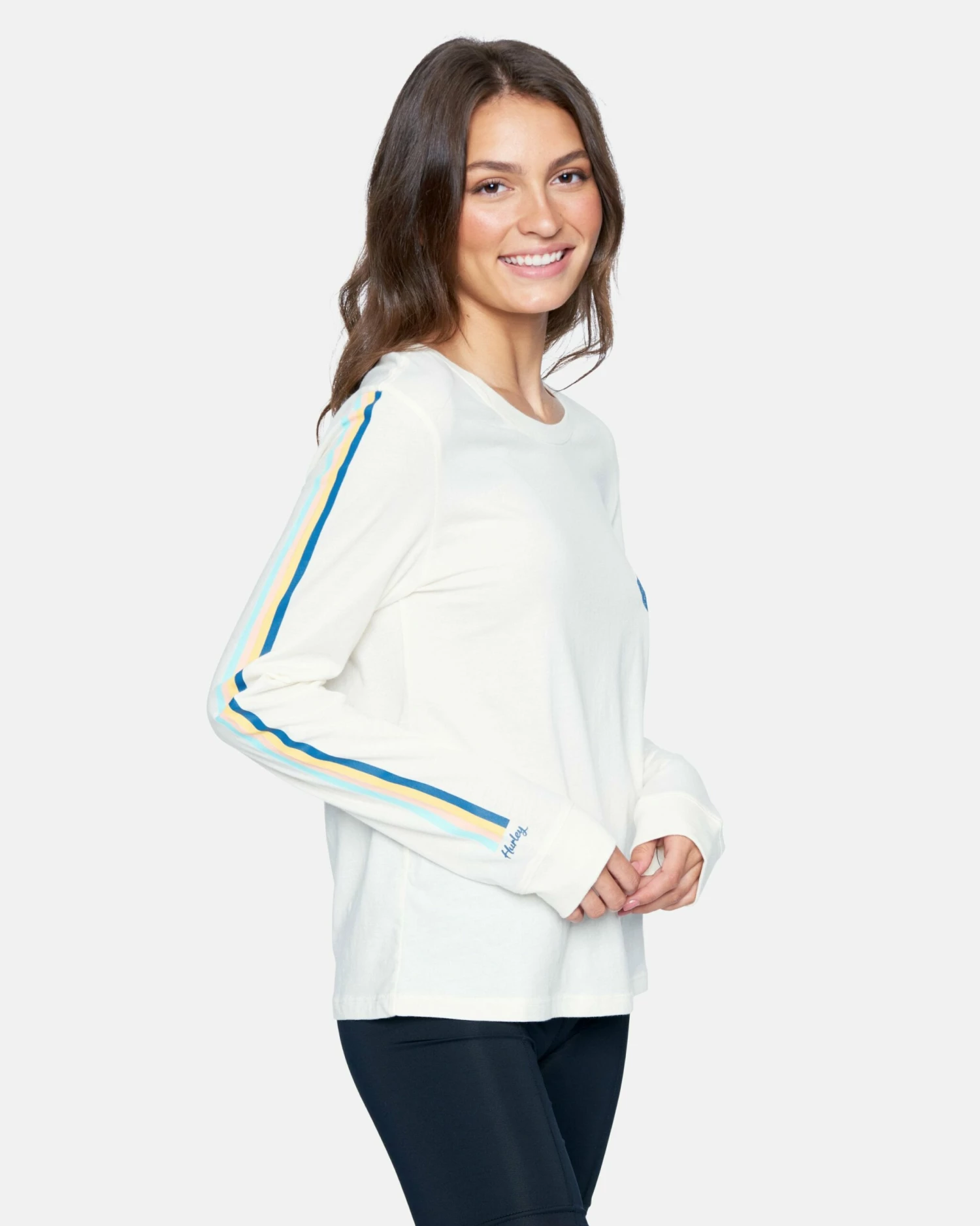 Stripe Waves Classic Long Sleeve Tee 5 Stripe Waves Classic Long Sleeve Tee - Image 3