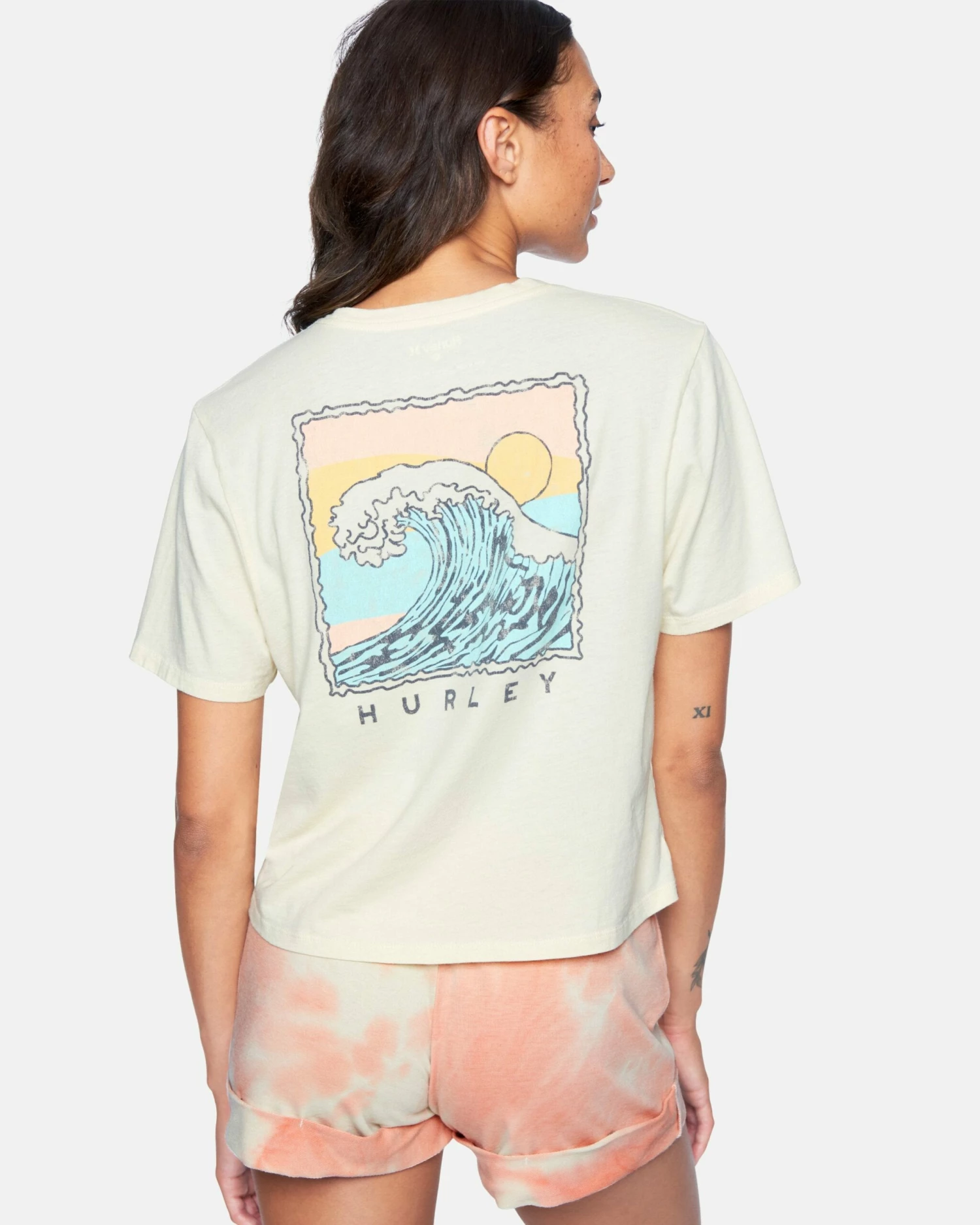 Waves For Days Washed Cropped Tee 4 Waves For Days Washed Cropped Tee - Image 2