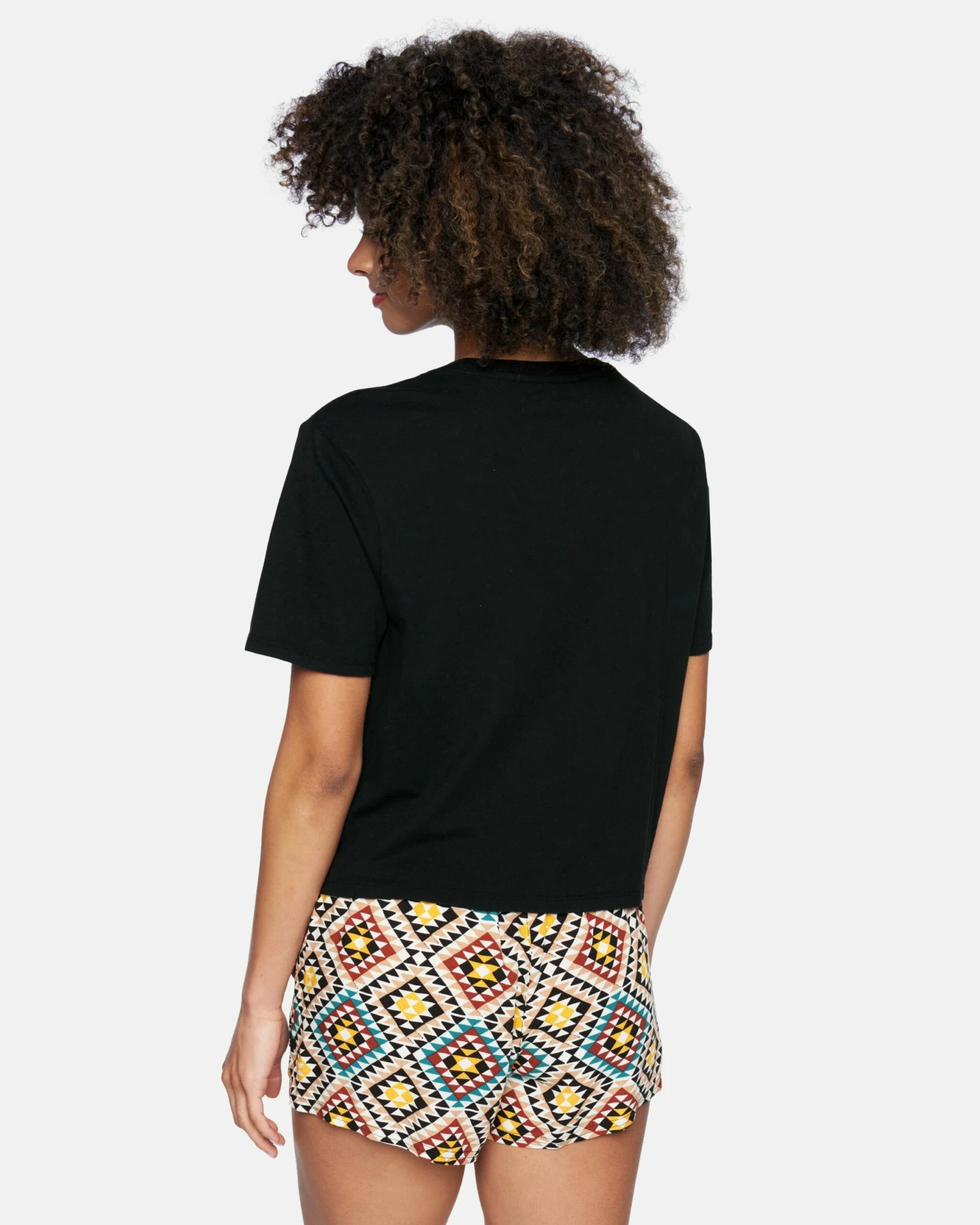 Hurley X Black Girls Surf Cropped Crew Short Sleeve T-Shirt 4 Hurley X Black Girls Surf Cropped Crew Short Sleeve T-Shirt - Image 2