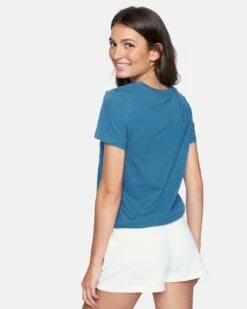 Randi Classic Crew Tee 9 Randi Classic Crew Tee -HURLEY Sales 3hs1580232 stellar 2