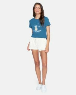 Randi Classic Crew Tee 11 Randi Classic Crew Tee -HURLEY Sales 3hs1580232 stellar 4