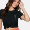 Space Poppy Classic Crew Tee -HURLEY Sales 3hs1580239 black 1