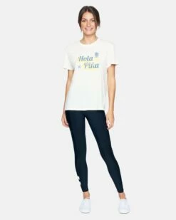 Hola Pina Washed Relaxed Girlfriend Tee -HURLEY Sales 3hs15901200 tofu 4