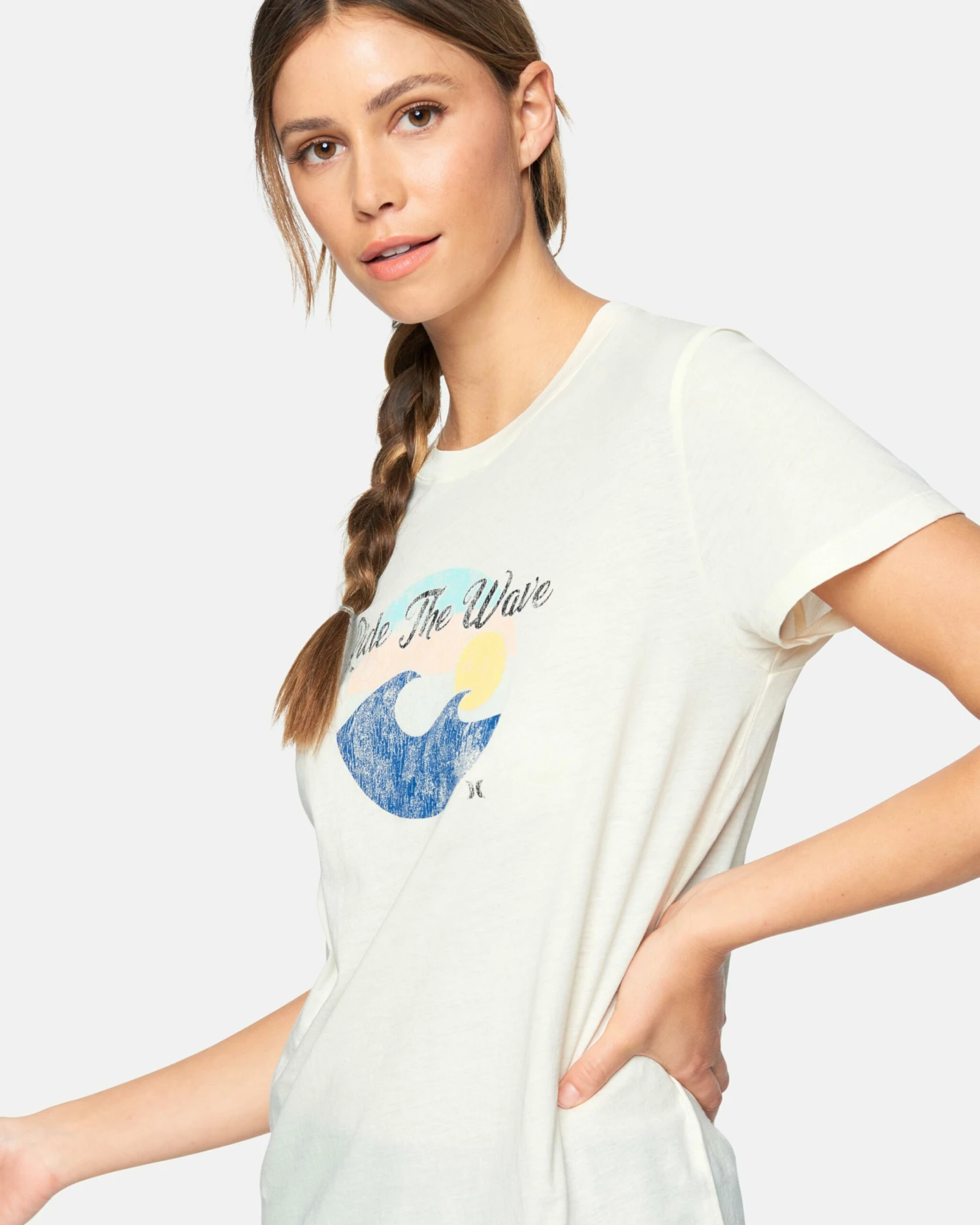 Ride N Waves Washed Relaxed Girlfriend Tee 6 Ride N Waves Washed Relaxed Girlfriend Tee - Image 4