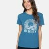 Salty Waves Washed Relaxed Girlfriend Tee -HURLEY Sales 3hs1590190 stellar 1