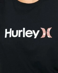 Oao Ditzy Washed Relaxed Girlfriend Tee 10 Oao Ditzy Washed Relaxed Girlfriend Tee -HURLEY Sales 3hs1590257 black 5