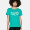 Salty Daze Relaxed Girlfriend Short Sleeve T-Shirt -HURLEY Sales 3hs1590552 columbia 1