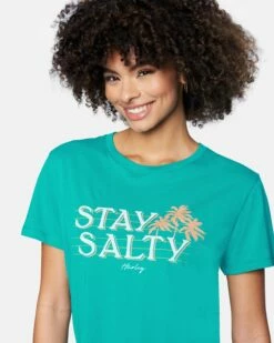 Salty Daze Relaxed Girlfriend Short Sleeve T-Shirt 10 Salty Daze Relaxed Girlfriend Short Sleeve T-Shirt -HURLEY Sales 3hs1590552 columbia 4