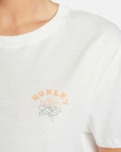 SOPHIA WASHED RELAXED GIRLFRIEND TEE -HURLEY Sales 3hs159b0704 marshmallow 4