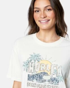 Sonza Boyfriend Tee -HURLEY Sales 3hs1600230 tofu 5