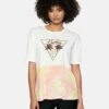 Persea Tie Dye Boyfriend Short Sleeve T-Shirt -HURLEY Sales 3hs1600516 marshmallow tie dye 1