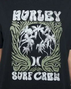 ZAK OVERSIZED TEE -HURLEY Sales 3hs6710792 caviar 4