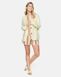 Button Front Cardigan 11 Button Front Cardigan -HURLEY Sales 3hsl0242 seedpearl 4 v2