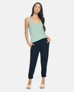 Sweater Tank -HURLEY Sales 3hst0230 green milieu 4