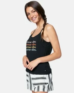 Summer Vibes Strappy Tank -HURLEY Sales 3ht0880094 black 3