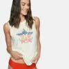 Staricana Washed Muscle Tank -HURLEY Sales 3ht1560188 tofu 1