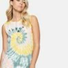 Dani Tie Dye Muscle Tank -HURLEY Sales 3ht1560283 multi tie dye 1 v2