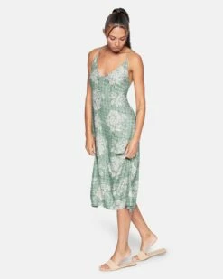 Tie Back Slip Dress 9 Tie Back Slip Dress -HURLEY Sales 3hwd0246 pacifico lily 3