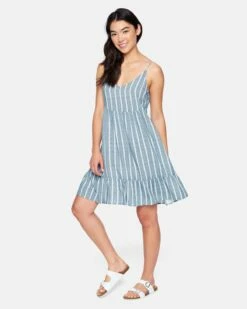 Dev Dress -HURLEY Sales 3hwd0407 tessa stripe 3