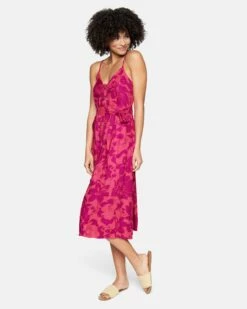 Sara Midi Dress -HURLEY Sales 3hwd0409 knock out 3