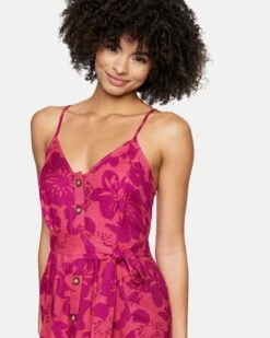 Sara Midi Dress -HURLEY Sales 3hwd0409 knock out 4