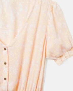 Peasant Dress 8 Peasant Dress -HURLEY Sales 3hwkd0089 tropical peach 3