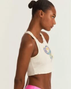 LoveShackFancy X Hurley - Whitewater Rib Tank -HURLEY Sales 3hwkt0720 bone 5