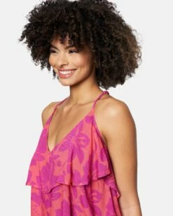 Ali Layered Tank -HURLEY Sales 3hwt0376 knock out 4