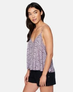 Lana Cami Top 9 Lana Cami Top -HURLEY Sales 3hwt0526 dot hash burnt 3
