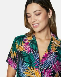 Work It Top 12 Work It Top -HURLEY Sales 3hwws0735 palm 5