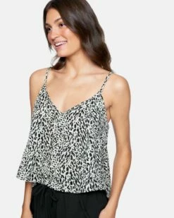 Naturals V-Neck Tank -HURLEY Sales 3hwwt0098 animal 3