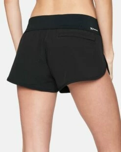 Women's Phantom Beach Rider Boardshorts 7 Women's Phantom Beach Rider Boardshorts -HURLEY Sales 940929 black 2