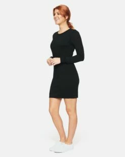 H2O-DRI Long Sleeve Dress 9 H2O-DRI Long Sleeve Dress -HURLEY Sales CT1219 BLACK 2 vv3