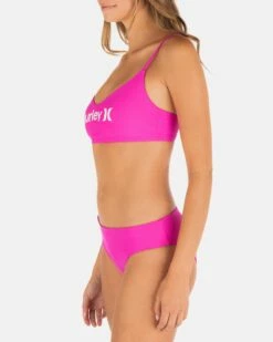 Solid Full Bottom -HURLEY Sales HB1013 DRAGONFRUIT 4